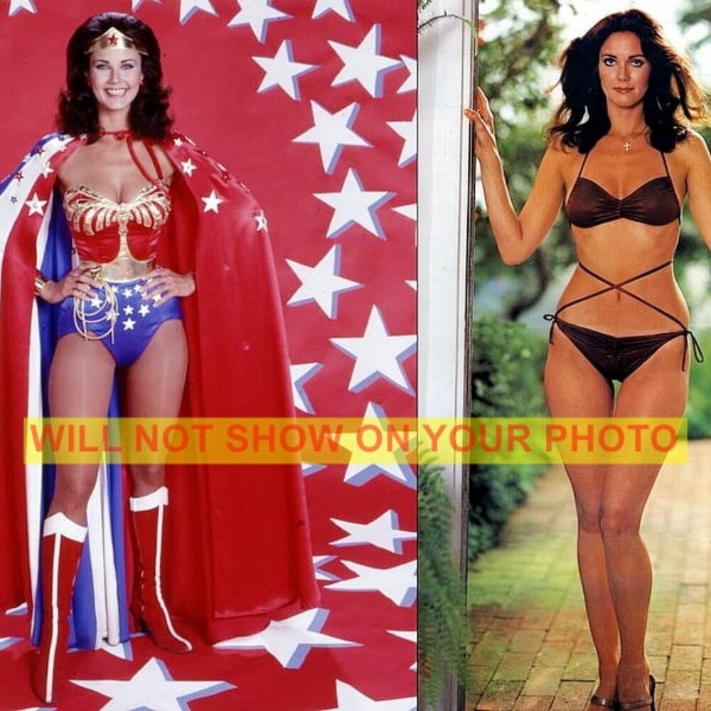 Photo Collectible Print 8x10 Hollywood Actress, Beautiful Lynda Carter